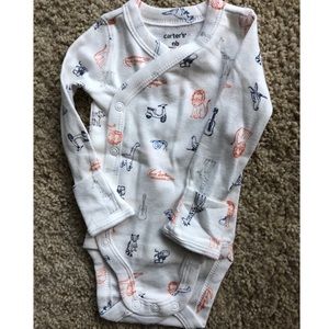Fun print onesie